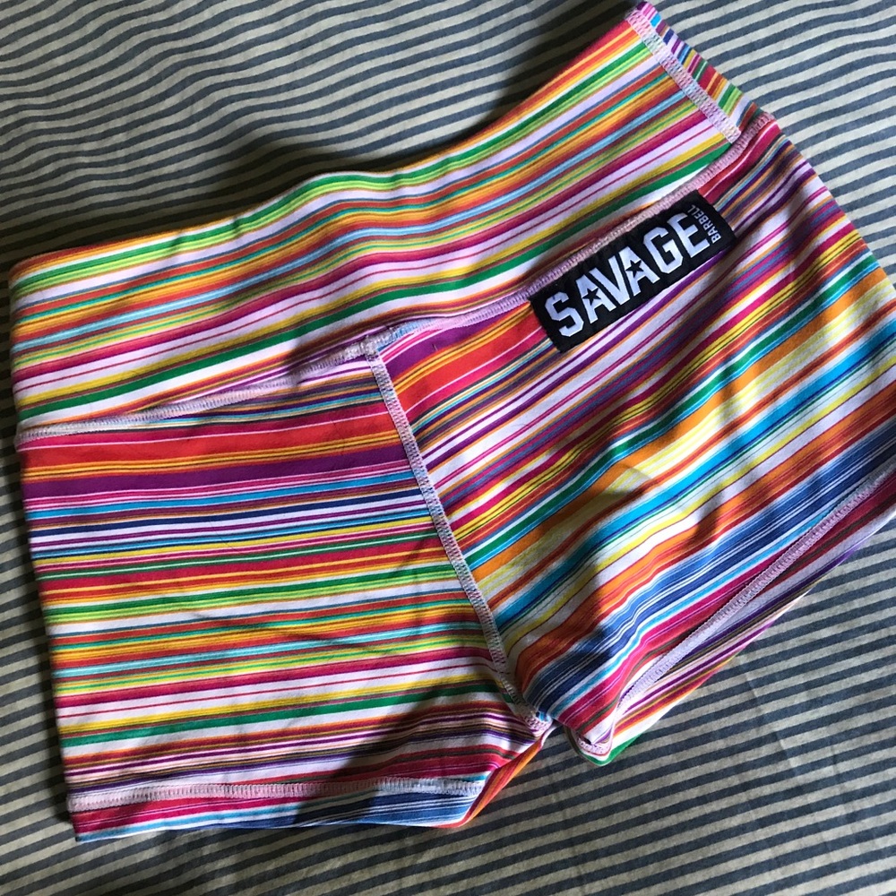 Savage gym shorts
